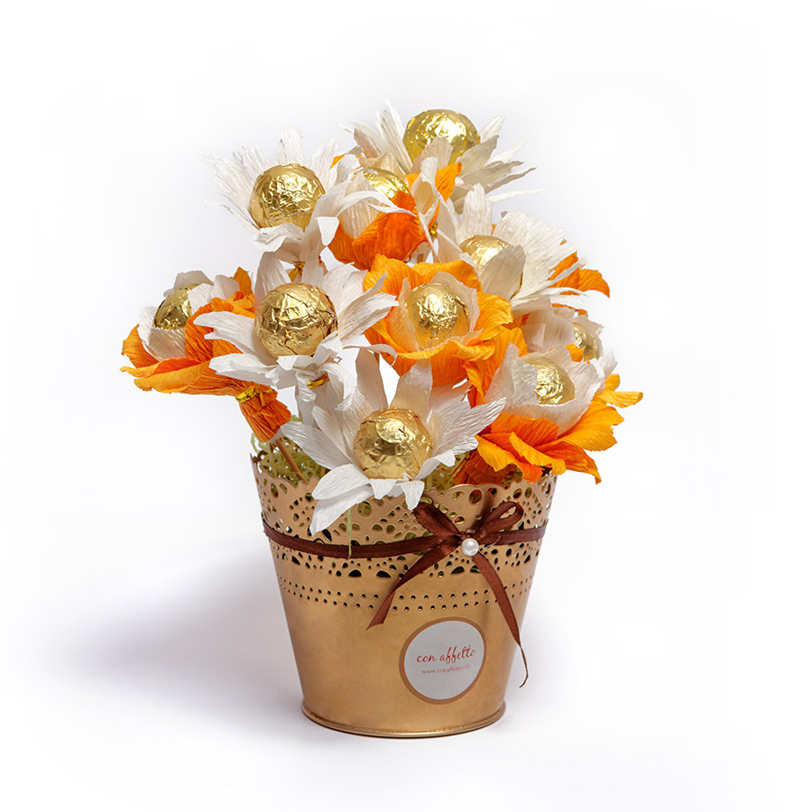 Cake Pop Bouquet - Daisy Blooms